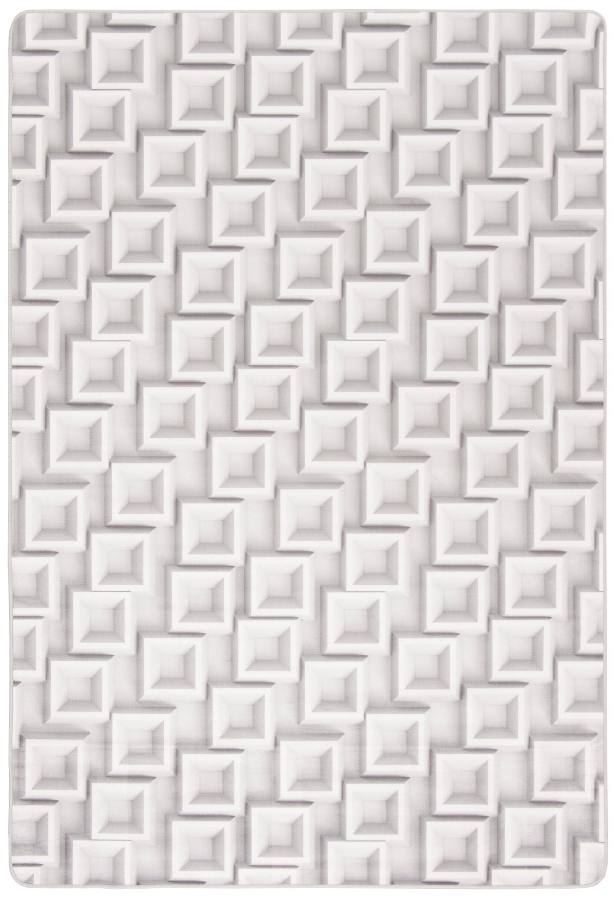 Safavieh Daytona 4 x 6 Ivory/Light Gray Indoor Abstract Area Rug