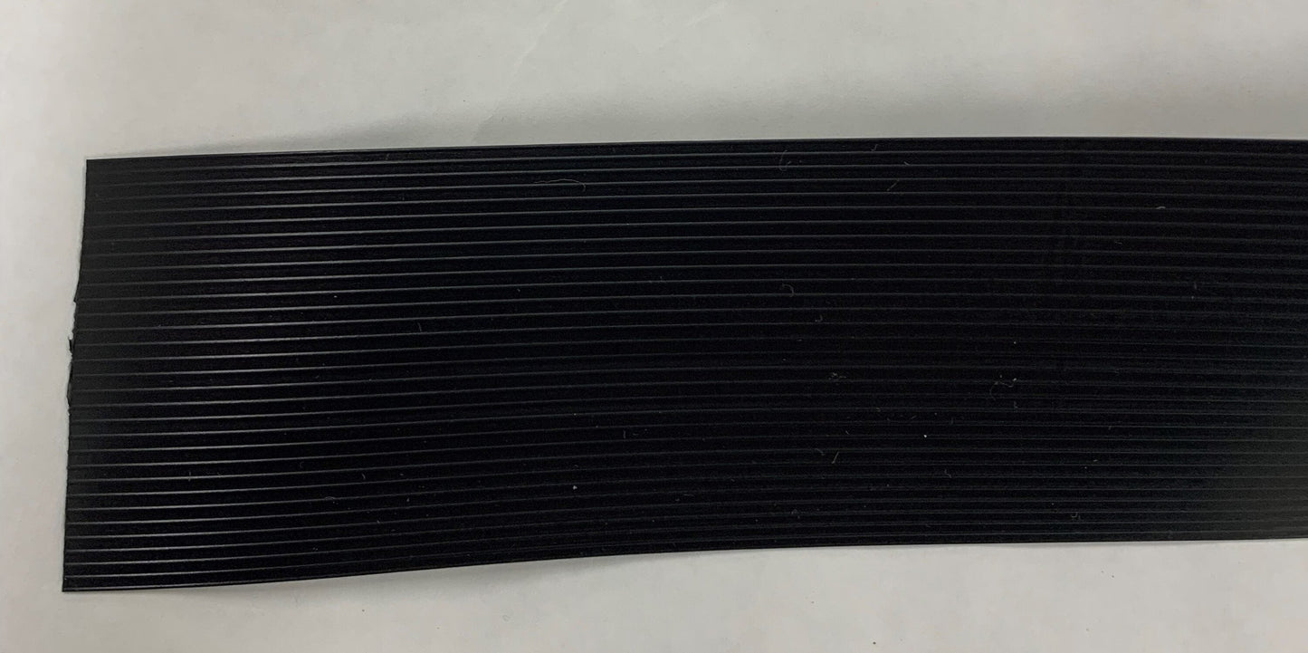 Pexco 1-3/8-in W Black Ldpe Chain Link Fence Slat