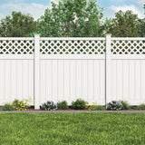 Freedom Freeport 8.5-ft H x 5-in W White Vinyl Corner Fence Post (Unassembled)