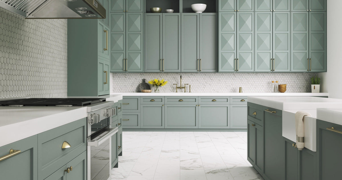 Satori Regent Carrara 12-in x 12-in Matte Porcelain Marble Look Hexagon Mosaic Floor and Wall Tile (0.93-sq. ft/ Piece)