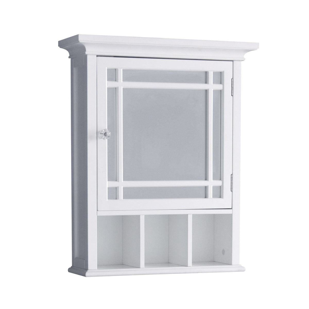 Teamson Home Neal 20 x 24.25 Surface Mount White Medicine Cabinet