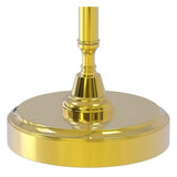 Allied Brass Retro Wave Polished Brass Freestanding Towel Rack