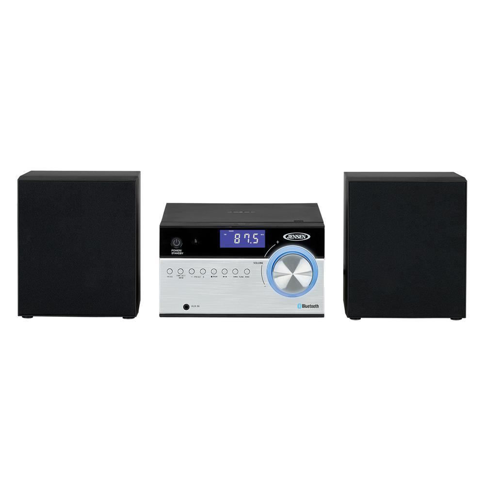 Bluetooth CD Music System with Digital AM/FM Stereo Receiver and Remote Control - Super Arbor