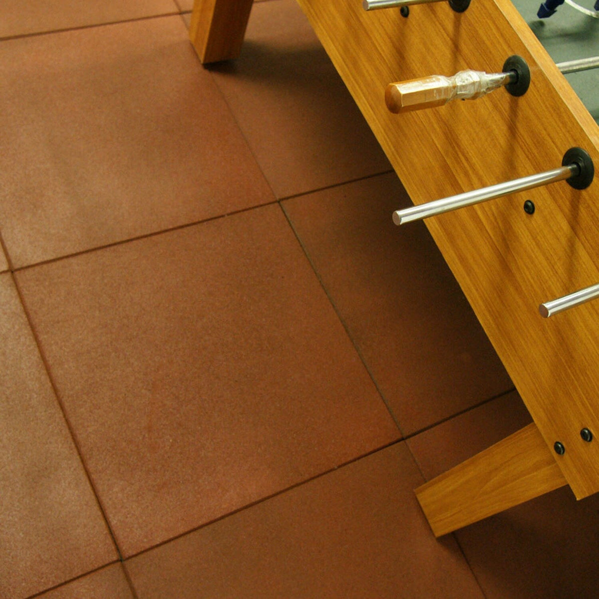 Rubber-Cal 0.75-in T Interlocking Rubber Gym Floor Tile (56-sq ft)