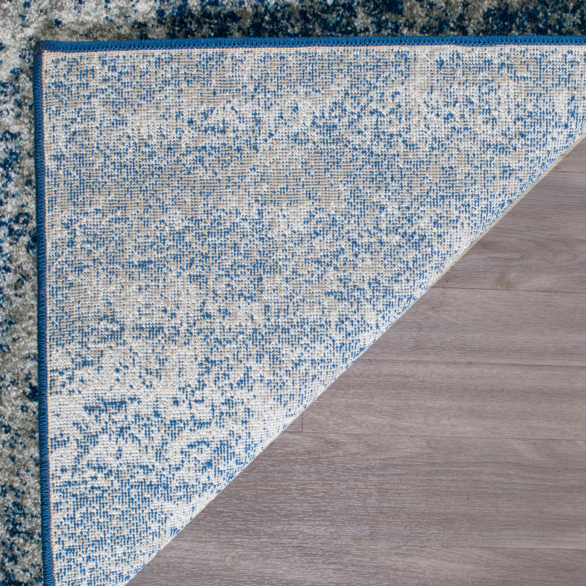 Safavieh Evoke Sorente 2 x 9 Navy/Ivory Indoor Abstract Industrial Runner
