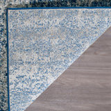 Safavieh Evoke Sorente 2 x 9 Navy/Ivory Indoor Abstract Industrial Runner