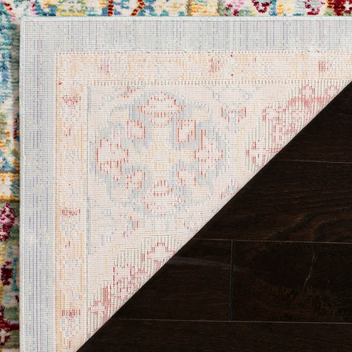 Safavieh Valencia Candence 2 x 8 Blue/Multi Indoor Distressed/Overdyed Vintage Runner