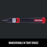 CRAFTSMAN Precision 14-Piece Bi-Material Handle Multi-Bit Screwdriver Set