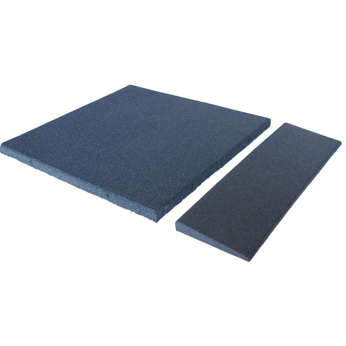 Rubber-Cal 20-in W x 20-in L x 1-in T Interlocking Rubber Gym Floor Tile (32-sq ft) (12-Pack)