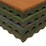 Rubber-Cal 19.5-in W x 19.5-in L x 2.5-in T Interlocking Rubber Gym Floor Tile (2.77-sq ft)