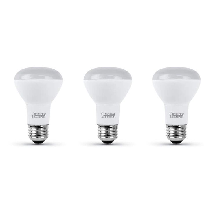 Feit Electric 45-Watt Equivalent R20 Dimmable CEC Title 20 Compliant LED ENERGY STAR 90+ CRI Flood Light Bulb, Daylight (3-Pack)
