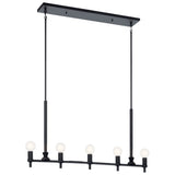 Kichler Torvee 5-Light Black Vintage Chandelier