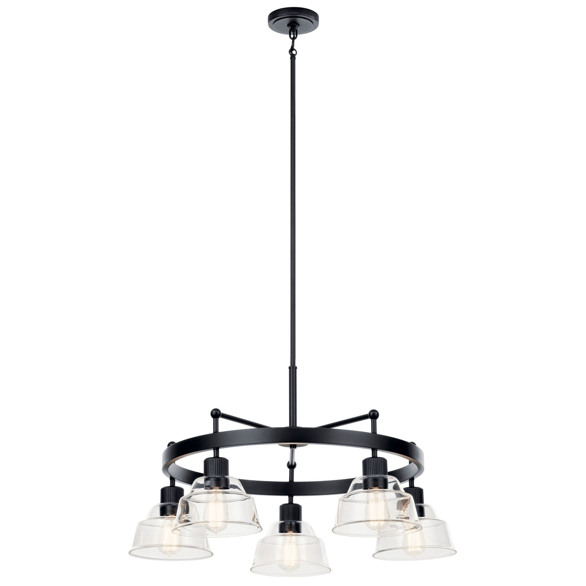 Kichler Eastmont 5-Light Black Vintage Chandelier
