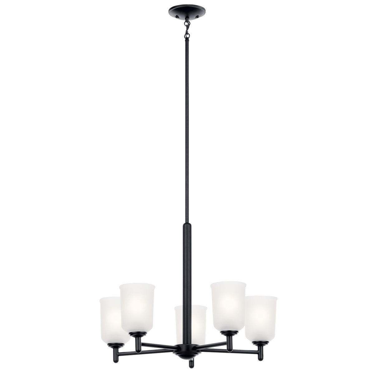 Kichler Shailene 5-Light Black Transitional Chandelier