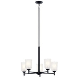 Kichler Shailene 5-Light Black Transitional Chandelier