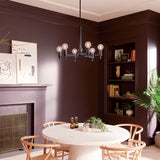 Kichler Torvee 6-Light Black Vintage Chandelier