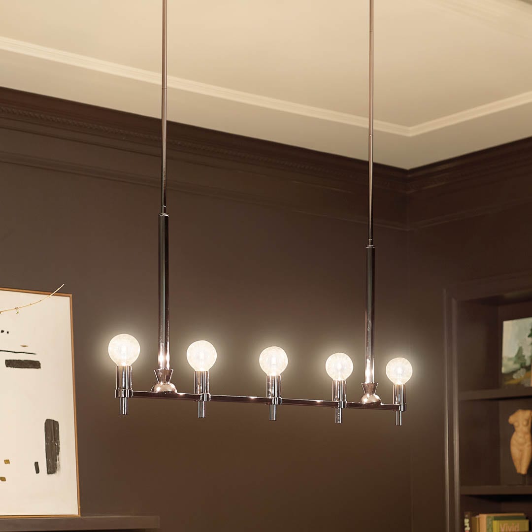 Kichler Torvee 5-Light Black Vintage Chandelier