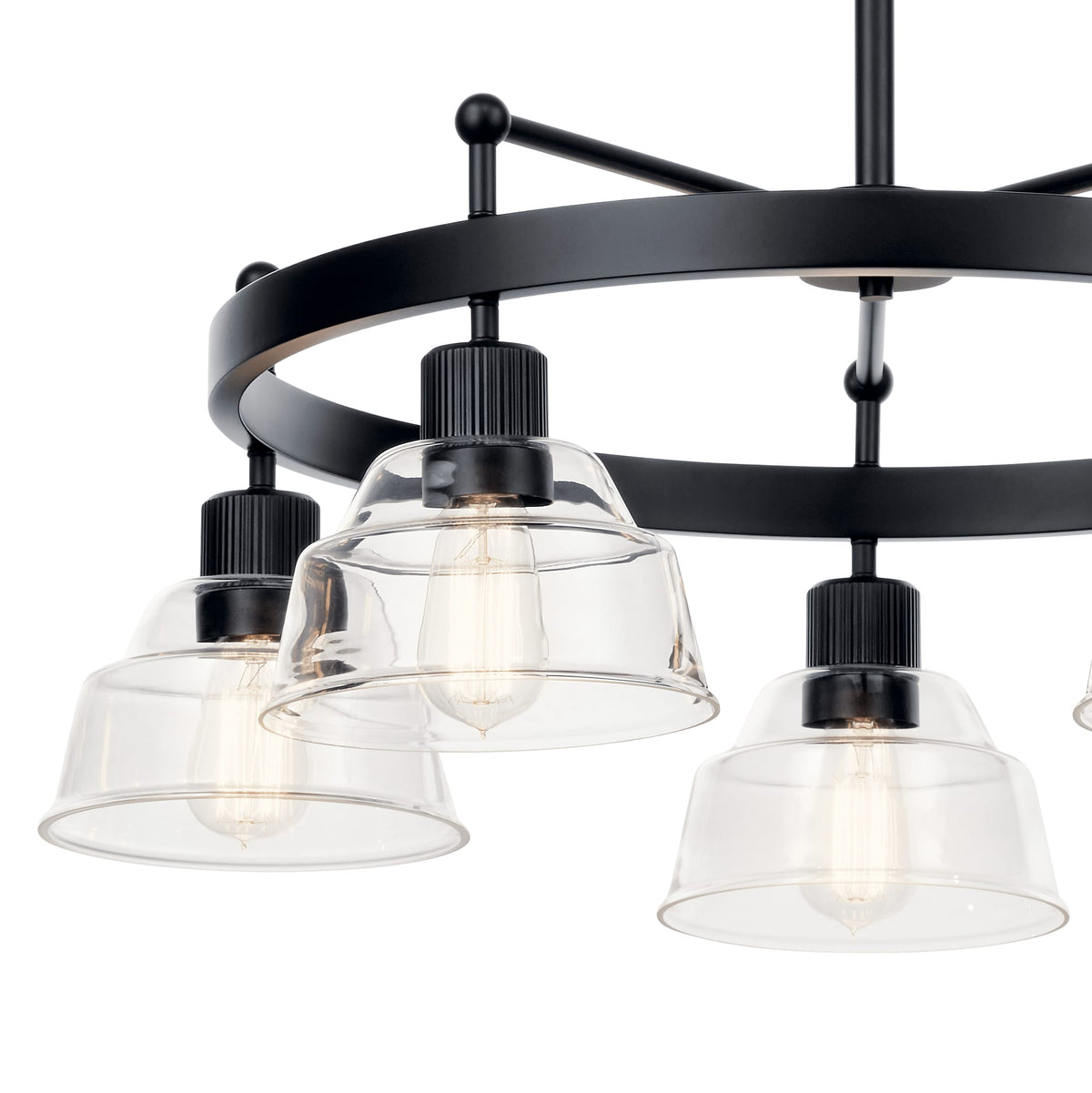 Kichler Eastmont 5-Light Black Vintage Chandelier