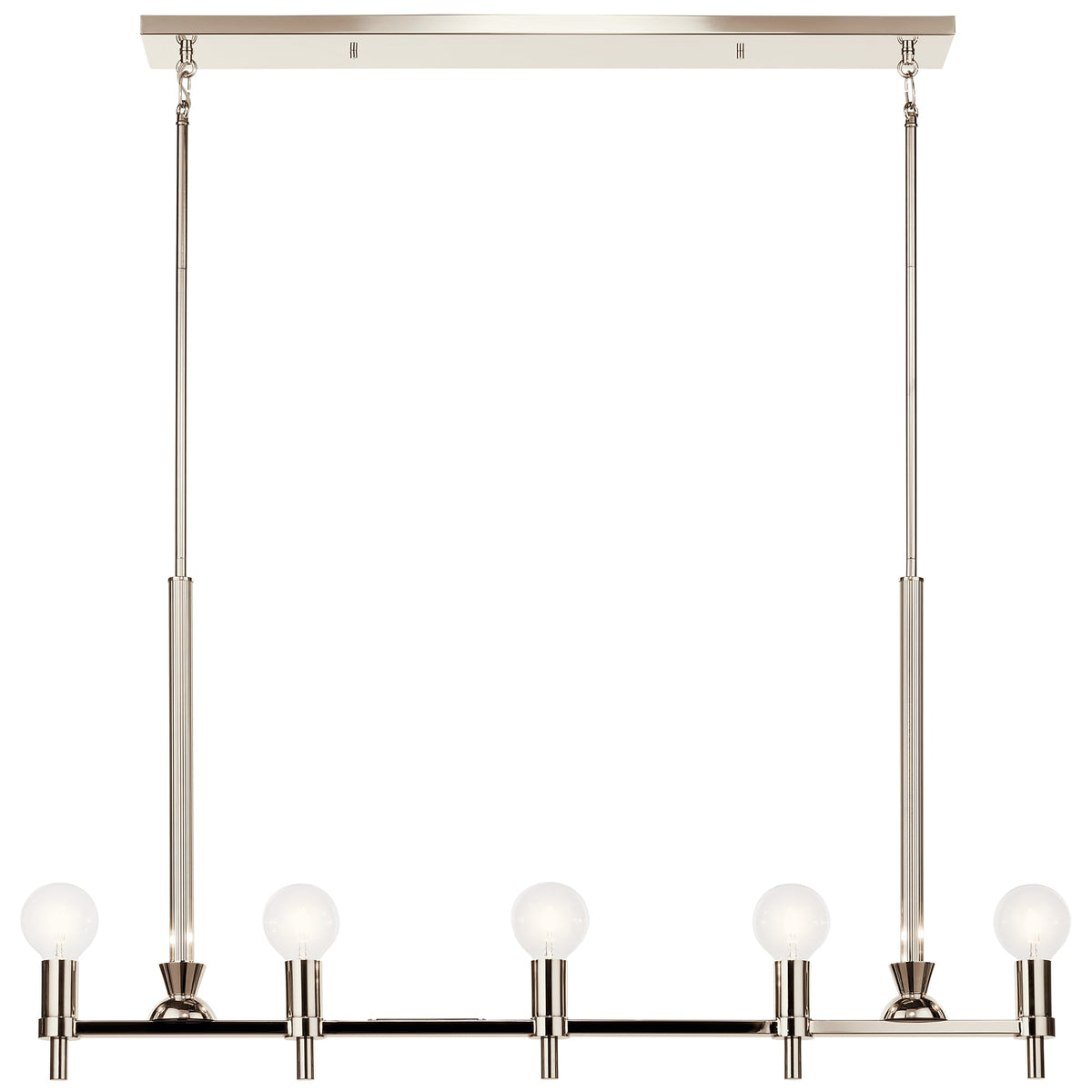 Kichler Torvee 5-Light Brushed Nickel Vintage Chandelier