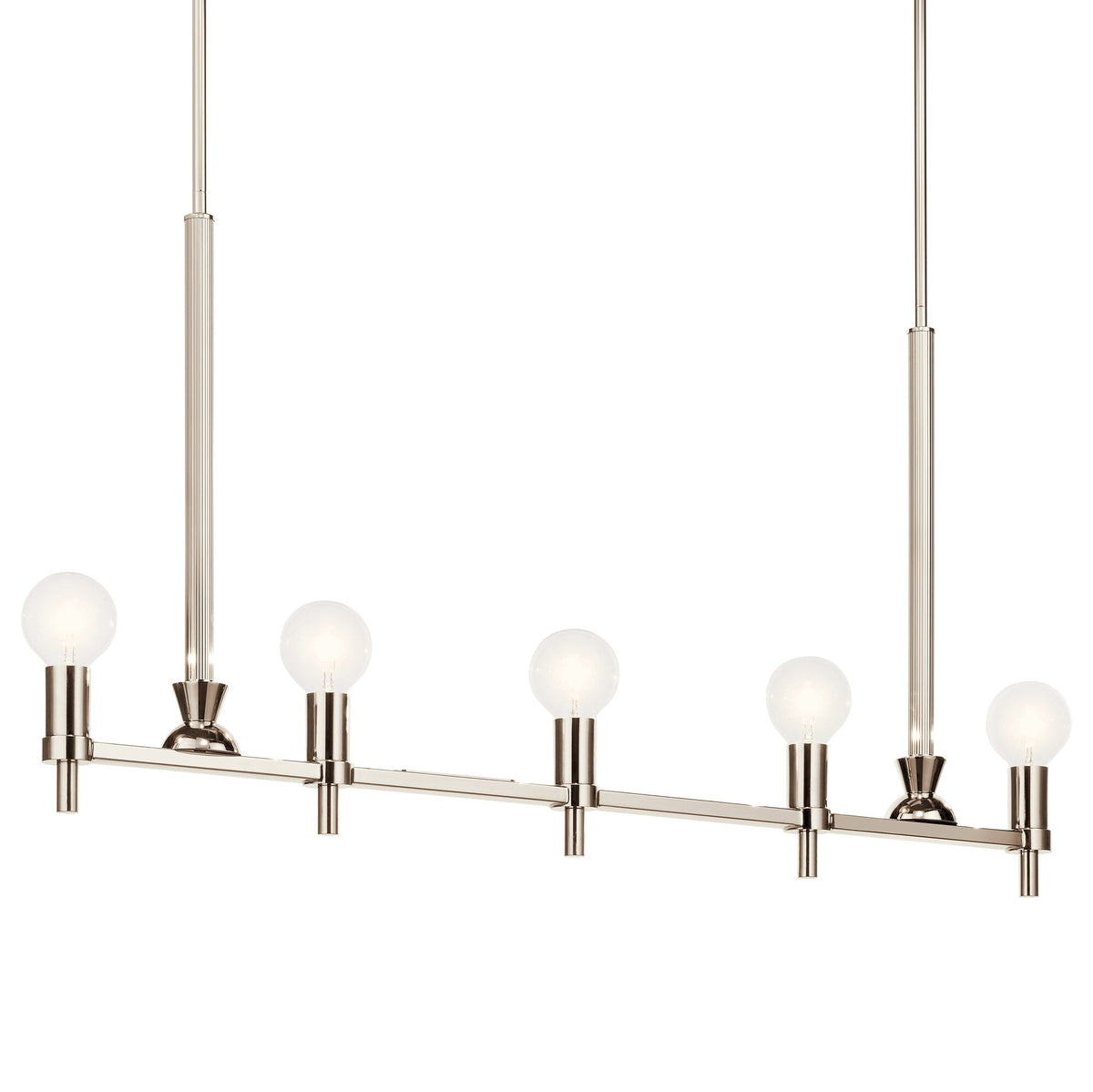 Kichler Torvee 5-Light Brushed Nickel Vintage Chandelier