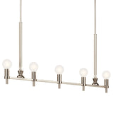 Kichler Torvee 5-Light Brushed Nickel Vintage Chandelier
