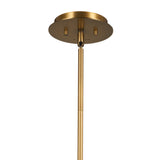 Kichler Linara 3-Light Black Mid-century Drum Medium Hanging Convertible Pendant/semi-flush