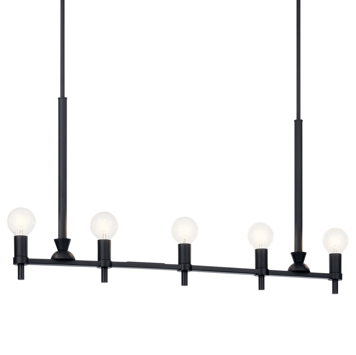 Kichler Torvee 5-Light Black Vintage Chandelier