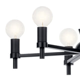 Kichler Torvee 6-Light Black Vintage Chandelier