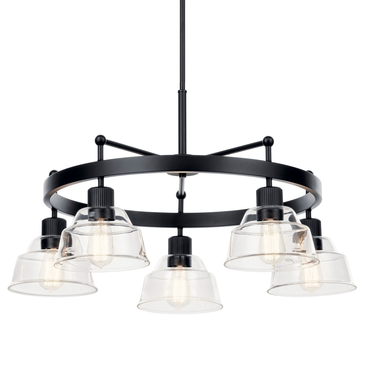 Kichler Eastmont 5-Light Black Vintage Chandelier