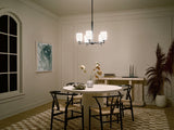 Kichler Shailene 5-Light Black Transitional Chandelier