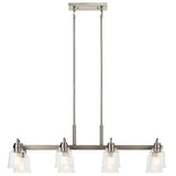 Kichler Aivian 8-Light Brushed Nickel Vintage Chandelier