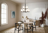 Kichler Shailene 9-Light Black Transitional Chandelier