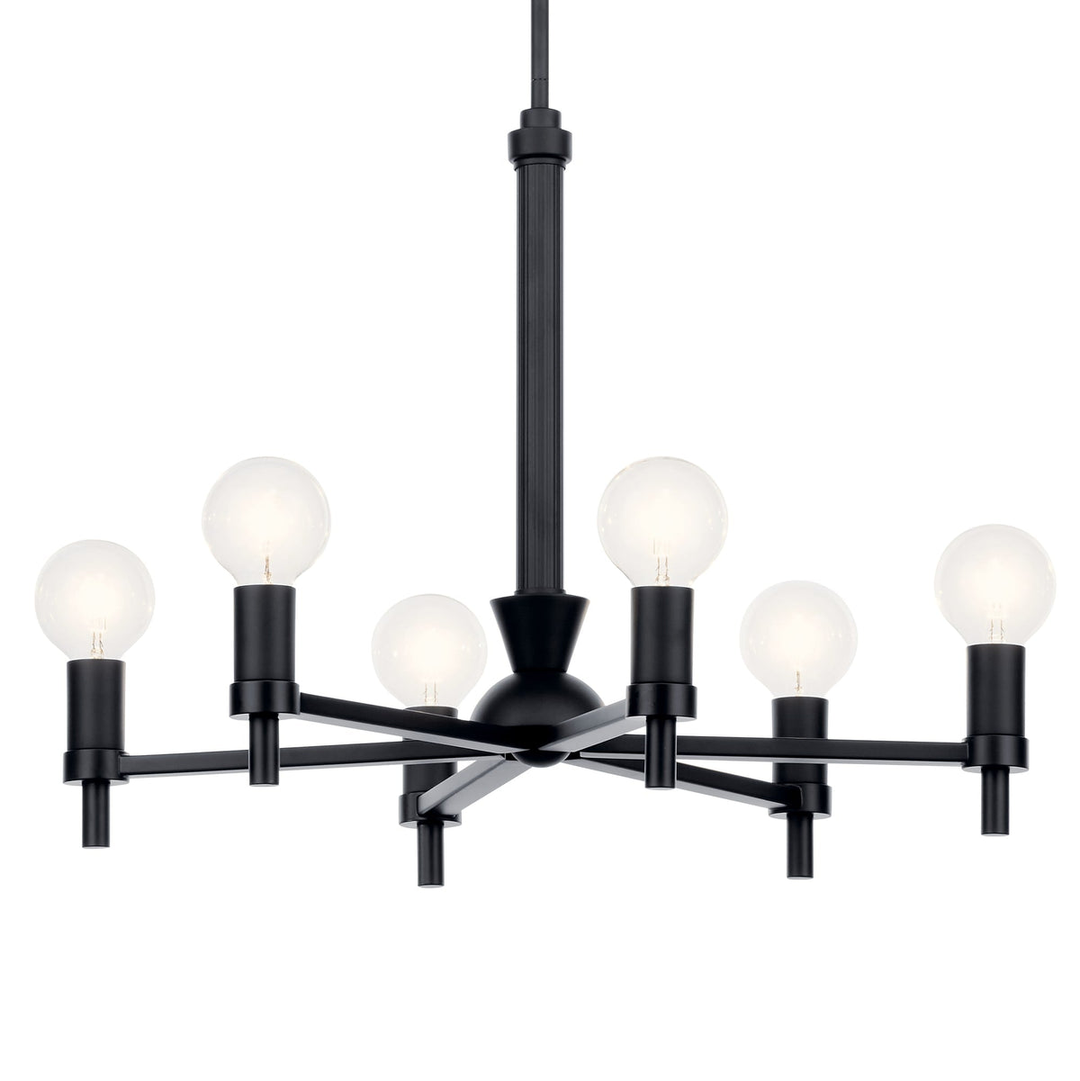 Kichler Torvee 6-Light Black Vintage Chandelier