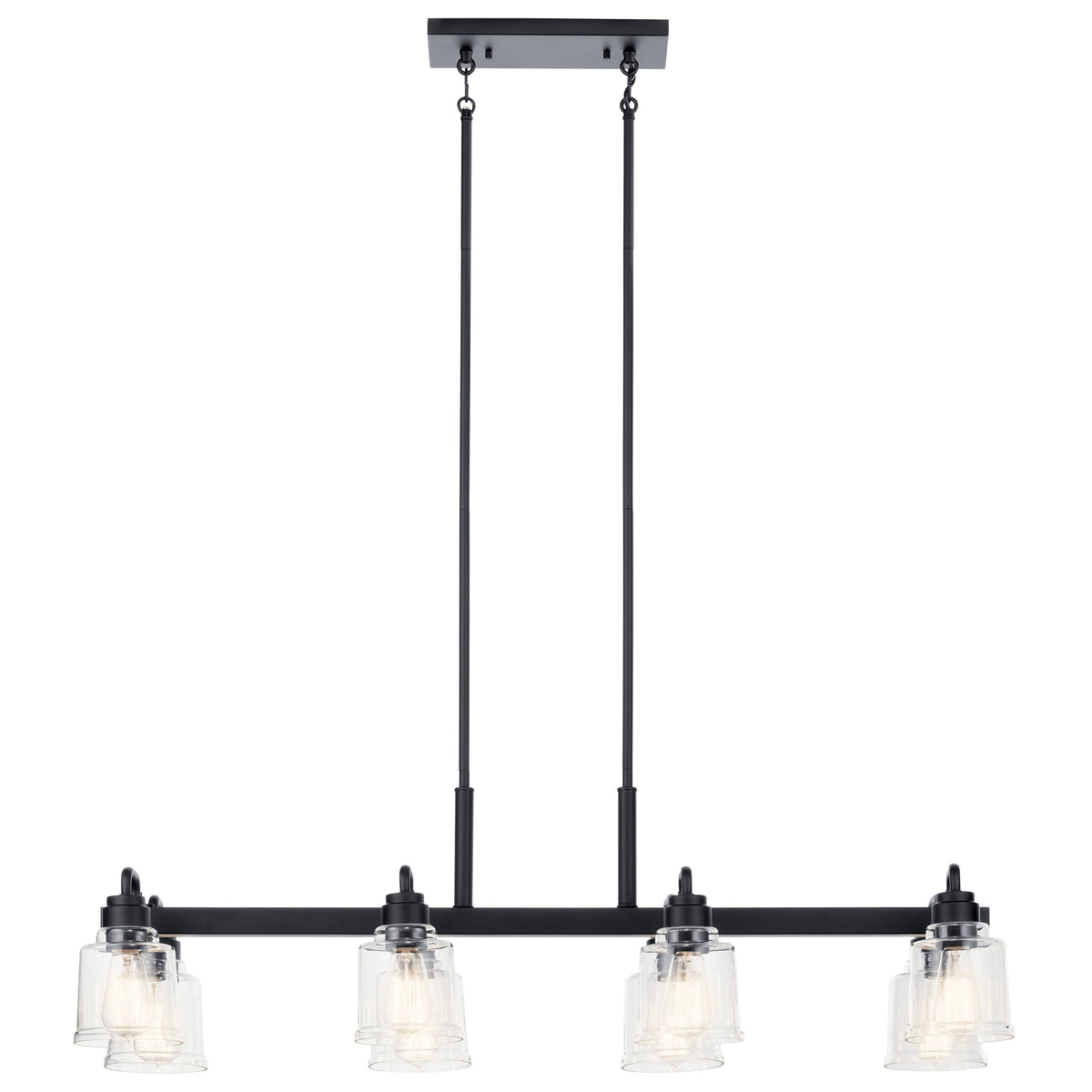 Kichler Aivian 8-Light Black Vintage Chandelier