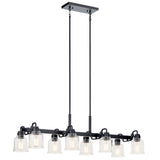 Kichler Aivian 8-Light Black Vintage Chandelier