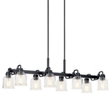 Kichler Aivian 8-Light Black Vintage Chandelier