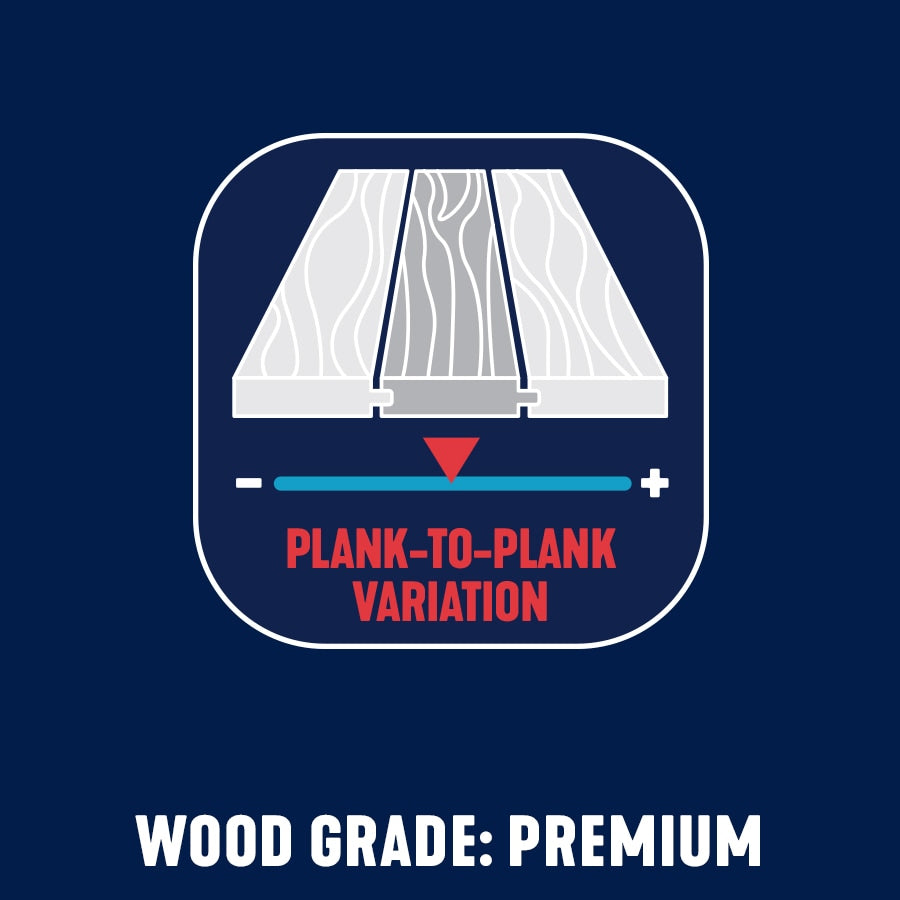 Bruce Hickory Natural hardwood flooring — view 9