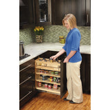 Rev-A-Shelf 10-in W x 4.875-in H 1-Tier Mounted Wood Spice Rack