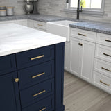 Origin 21 Vero (128mm) Center to Center Rectangular Bar Drawer Pull