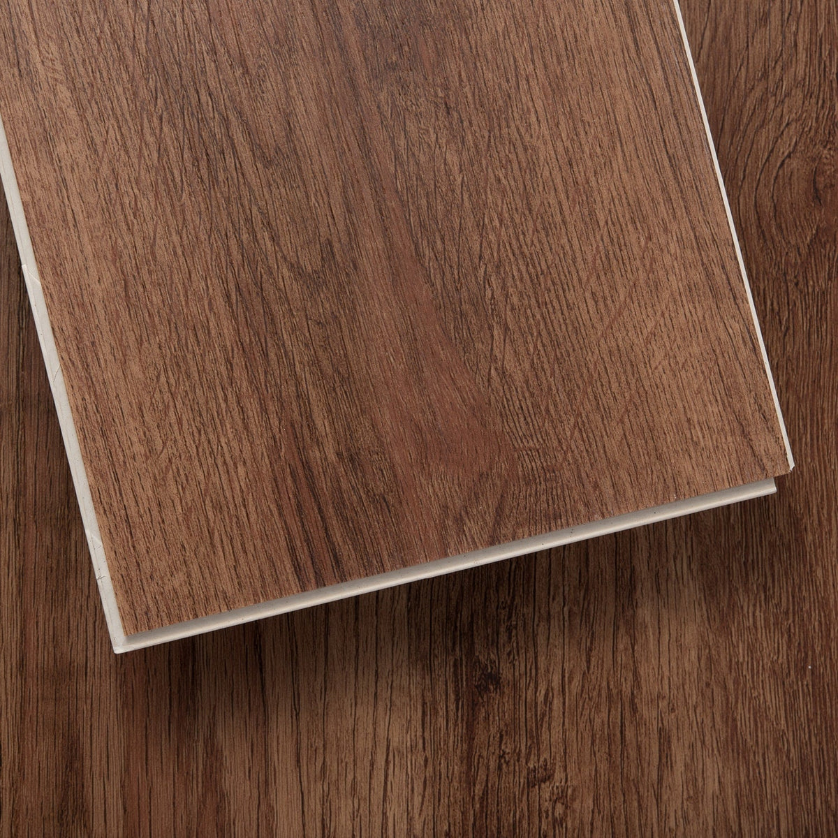 Lucida USA (Sample) Maxcore American Oak Brown Wood Look 22-mil Interlocking Luxury Vinyl Plank