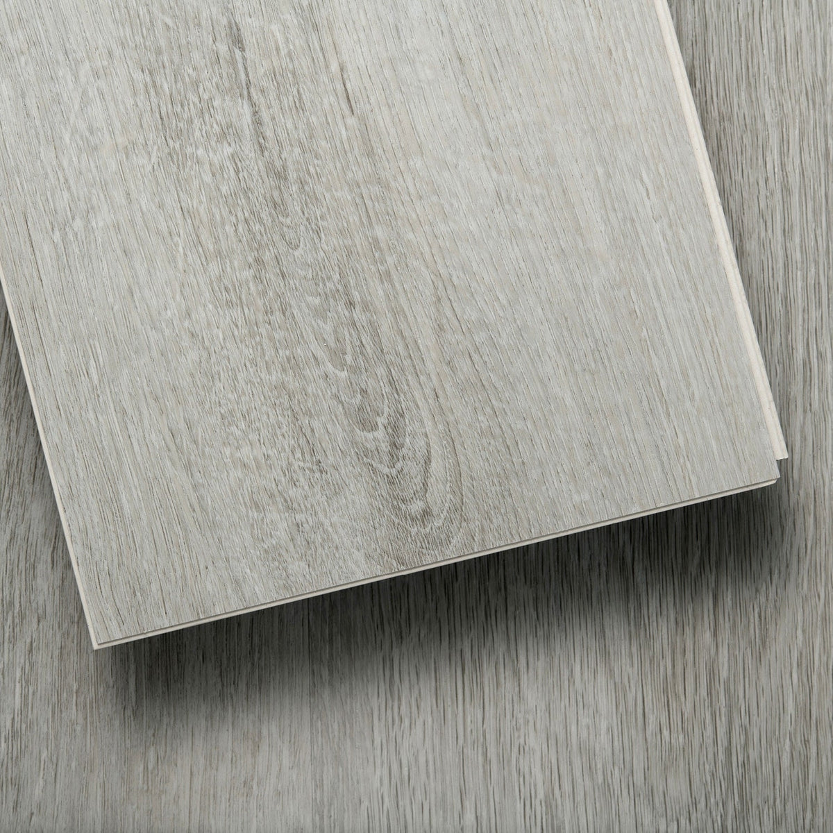 Lucida USA (Sample) MaxCore Pro Greywolf Gray Wood Look 20-mil Interlocking Luxury Vinyl Plank