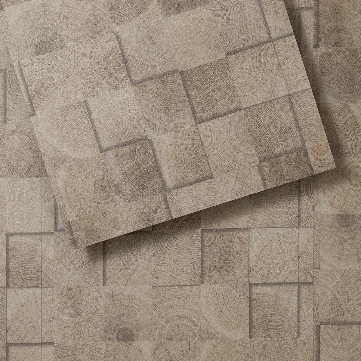 Lucida USA Oak Block Brown Patterned Look 28-mil x 12-in W x 24-in L Waterproof Glue Down Luxury Vinyl Tile Flooring (36-sq ft/ Carton)