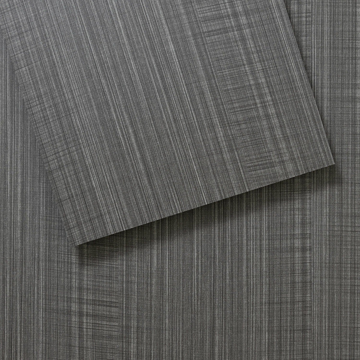 Lucida USA (Sample) FabCore Iron Weave Gray Patterned Look 28-mil Waterproof Glue Down Vinyl Tile