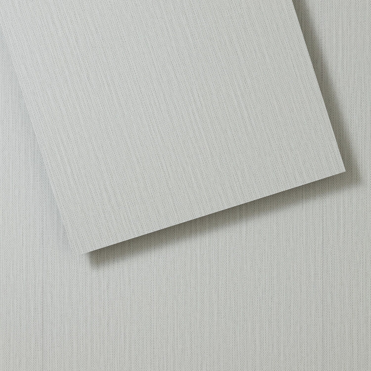 Lucida USA (Sample) FabCore Platinum Knit Gray Patterned Look 28-mil Waterproof Glue Down Vinyl Tile
