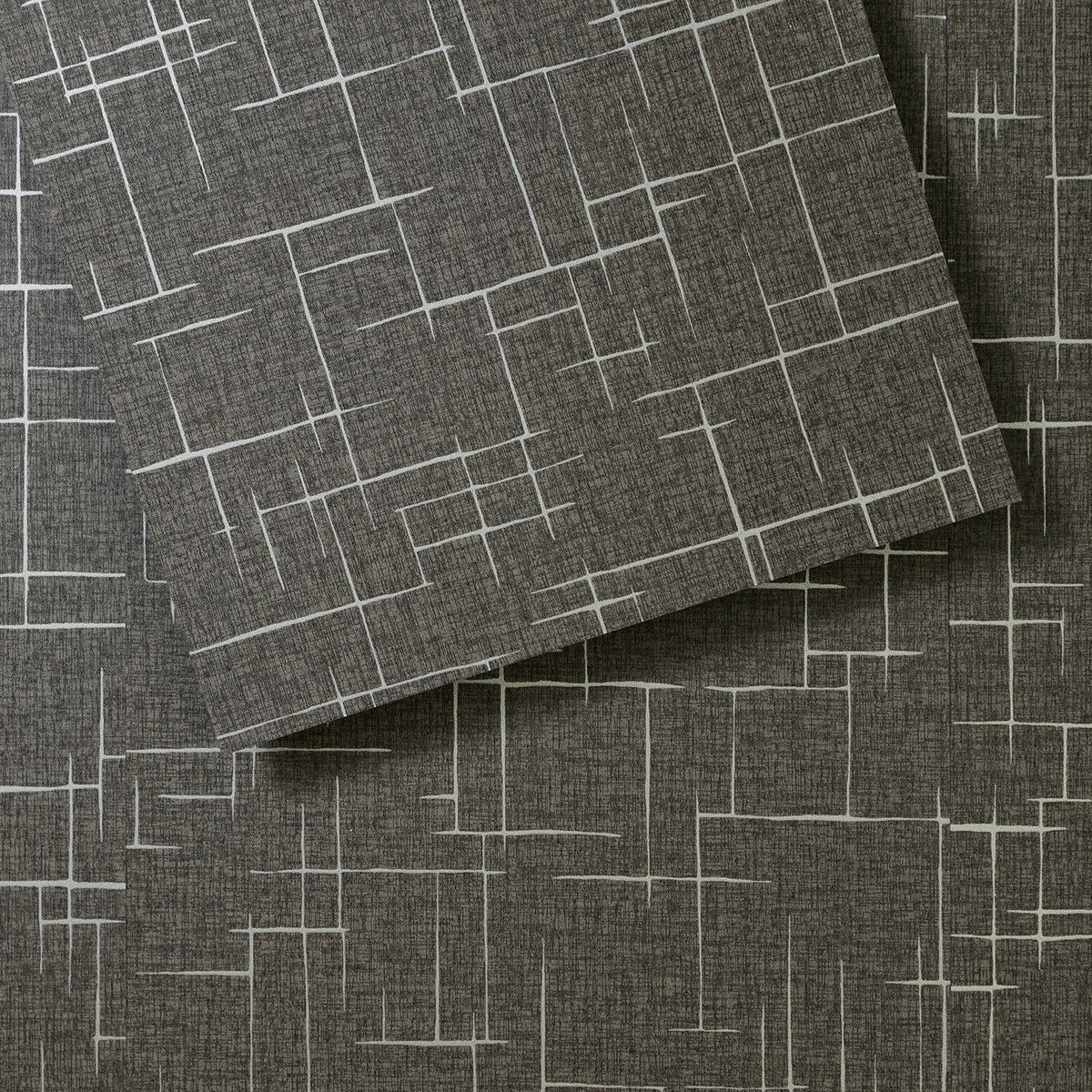 Lucida USA Antique Deco Gray Patterned Look 28-mil x 12-in W x 24-in L Waterproof Glue Down Luxury Vinyl Tile Flooring (36-sq ft/ Carton)