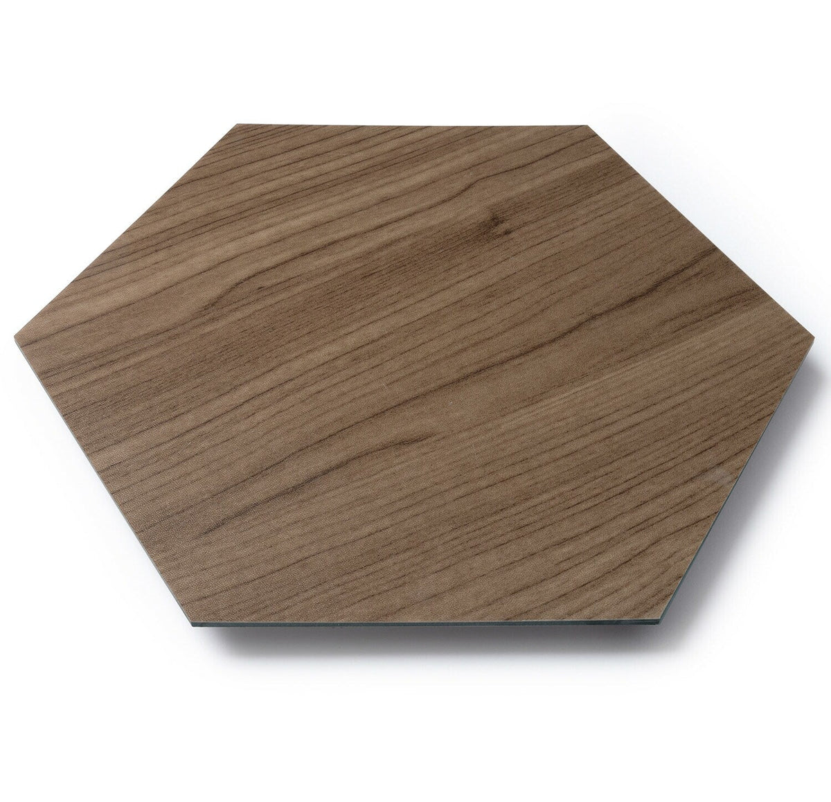 Lucida USA (Sample) MosaiCore Hickory Brown Stone Look 28-mil Water Resistant Glue Down Vinyl Tile