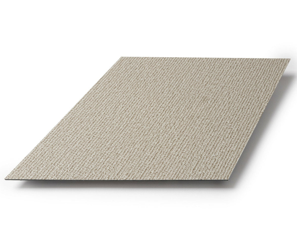 Lucida USA (Sample) MosaiCore Seashell Braid Brown Patterned Look 28-mil Waterproof Glue Down Vinyl Tile