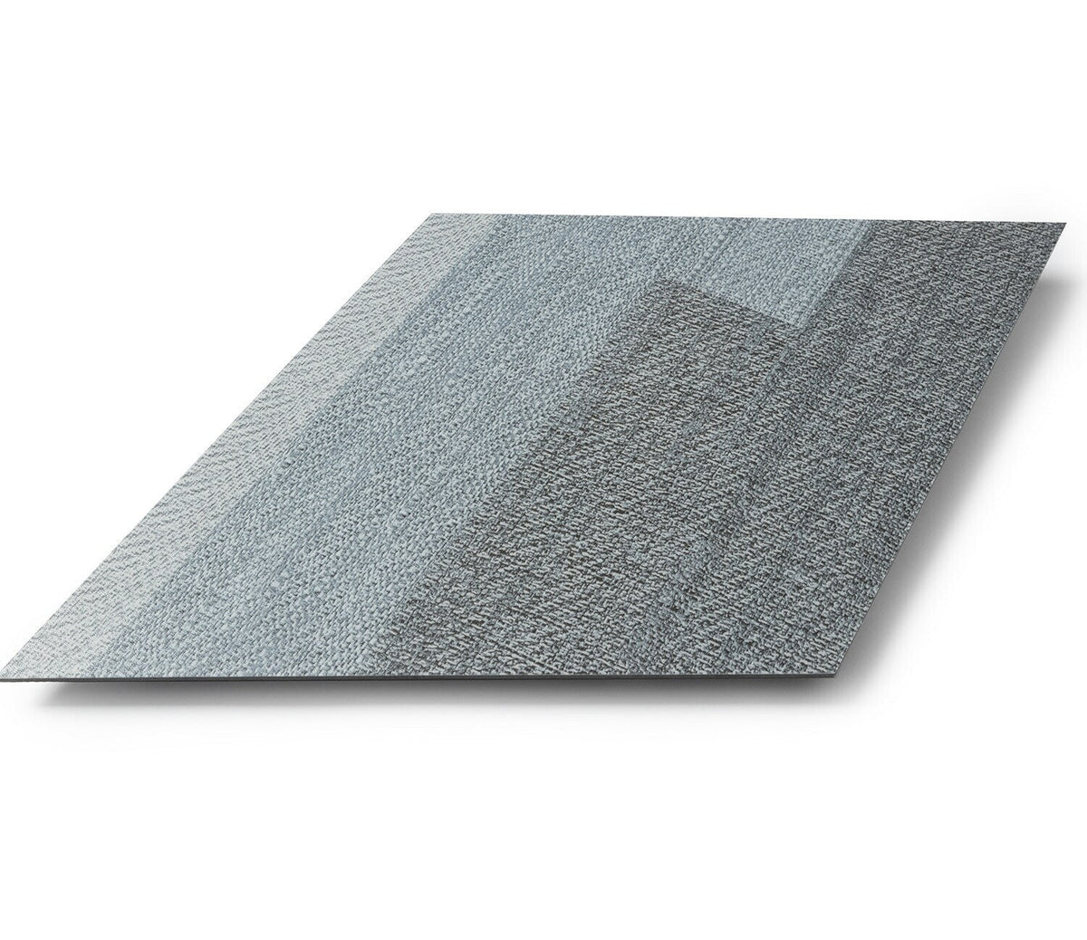 Lucida USA (Sample) MosaiCore Denim Braid Clear Patterned Look 28-mil Water Resistant Glue Down Vinyl Tile