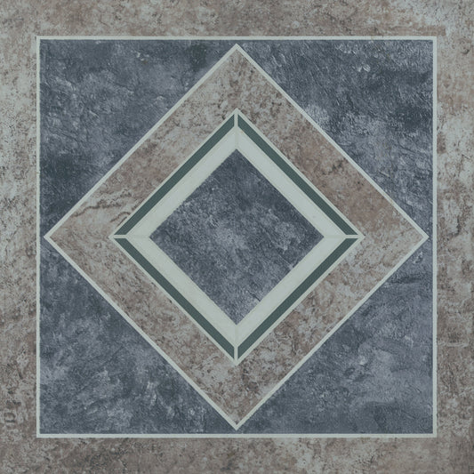 Lucida USA BaseCore Roman 12-in x 12-in Waterproof Peel-and-Stick Luxury Vinyl Tile Flooring (36-sq ft/carton)