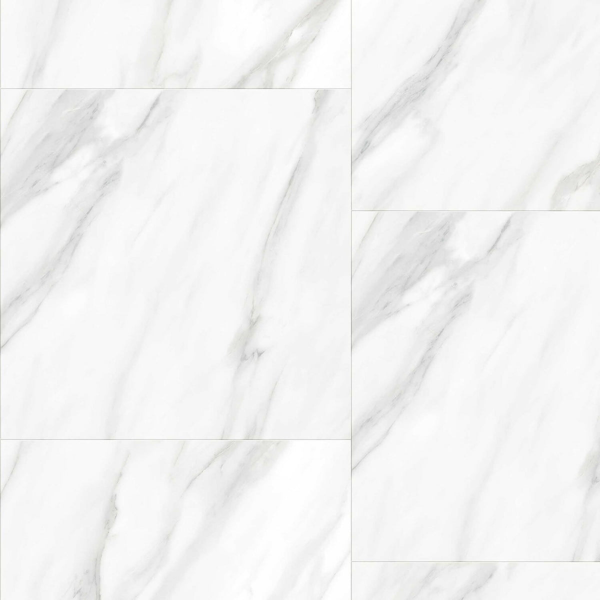 Lucida USA (Sample) MosaiCore Blanco Ibiza White Stone Look 28-mil Waterproof Glue Down Vinyl Tile